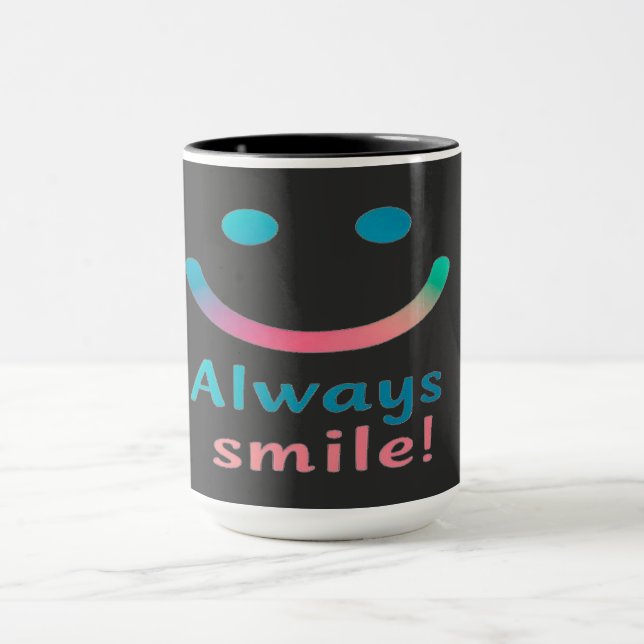 Always Smile Mug (Center)