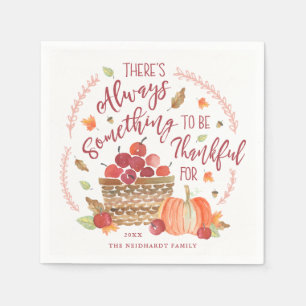 Always Something to be Thankful For   Napkins