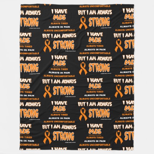 Always StrongMDS Fleece Blanket