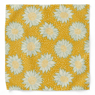 Always sunflowers yellow bandana