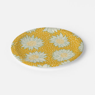 Always sunflowers yellow paper plates