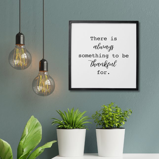 Always Thankful Peel And Stick Photo Tile (Creator Uploaded)