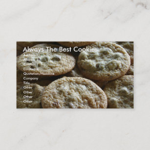 Always The Best Cookies Business Card