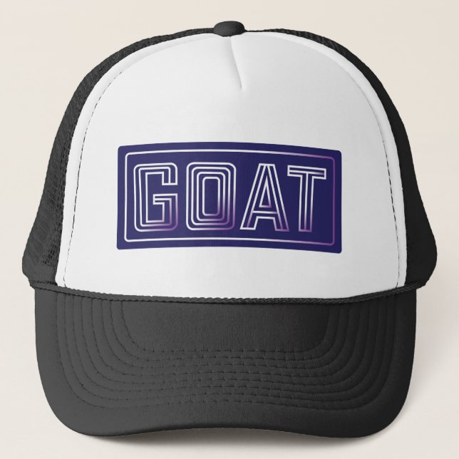 Always the GOAT Trucker Hat (Front)