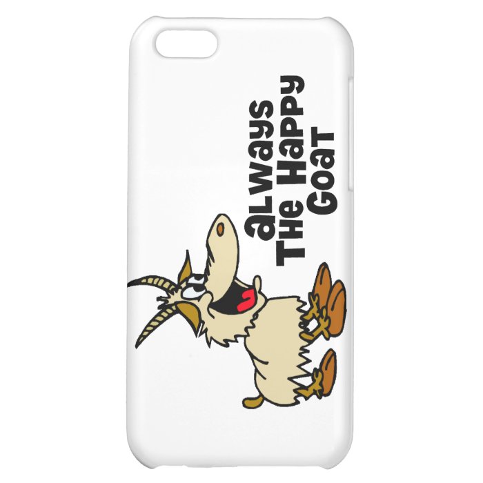 Always The Happy Goat iPhone 5C Case