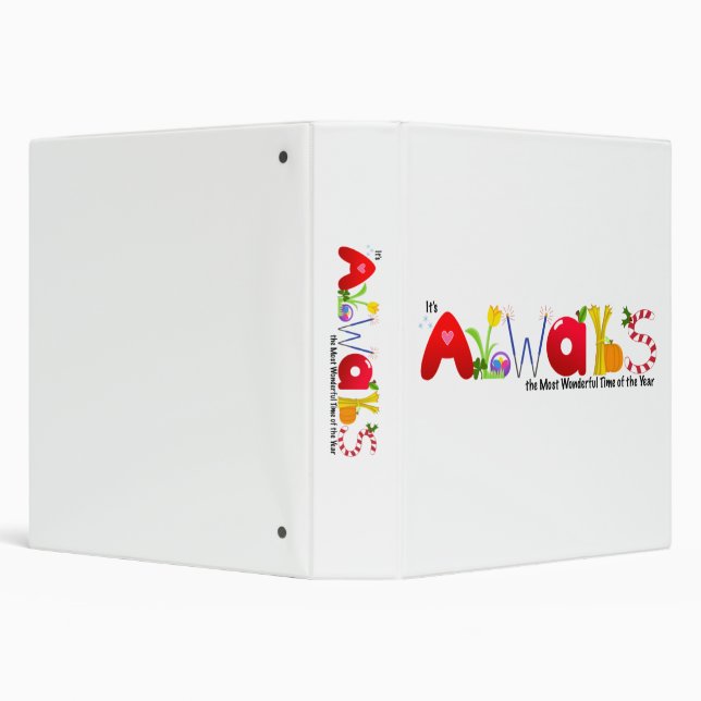 Always the Most Wonderful Time of Year Binder (Background)