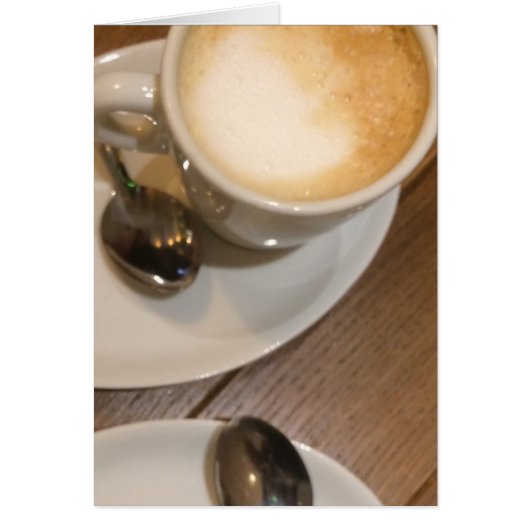 Always Time for a Coffee Latte Cards (Front)