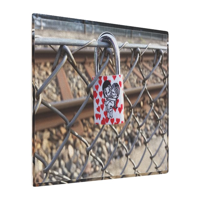 Always together metal print (Angled)