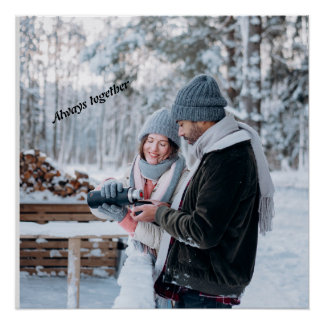 Always together metal print acrylic print