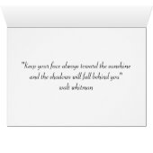 always toward the sunshine cards (Inside Horizontal (Bottom))