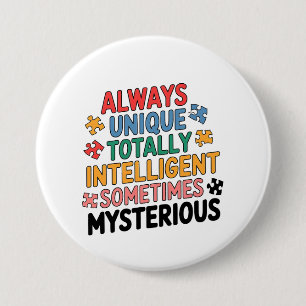 Always Unique Totally Intelligent Sometimes Button
