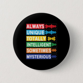 Always Unique Totally Intelligent Sometimes Myster Button