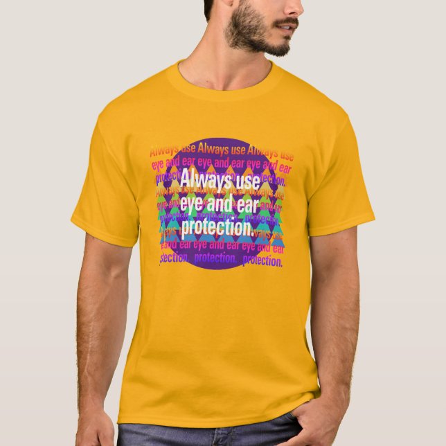 Always use eye Spectrum Rainbow Spot T-Shirt (Front)