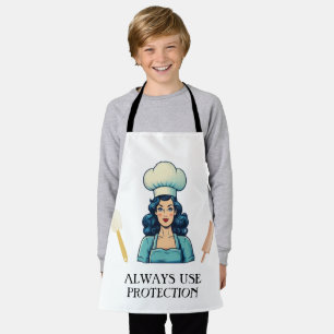 ALWAYS USE PROTECTION APRON