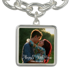 Always with You Personalized Charm Bracelet