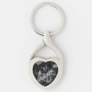“Always You” Custom Keychain w/ Your Wedding Photo