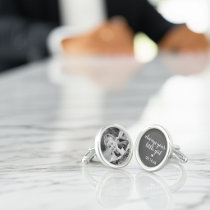 Always Your Little Girl Father Of The Bride Photo Cufflinks