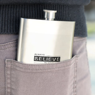 #AlwaysBelieveInYourselfClassicFlask Flask