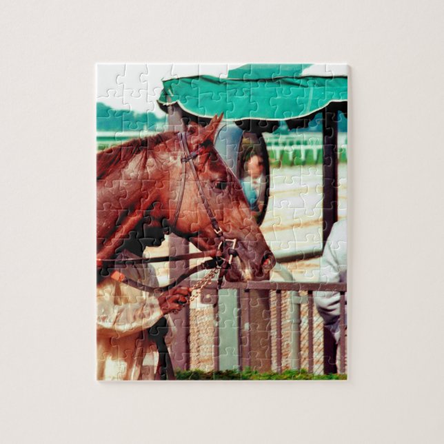 Alydar Thoroughbred 1979 Jigsaw Puzzle (Vertical)