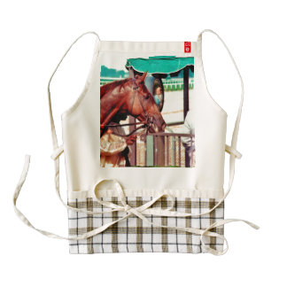 Alydar Thoroughbred 1979 Zazzle HEART Apron