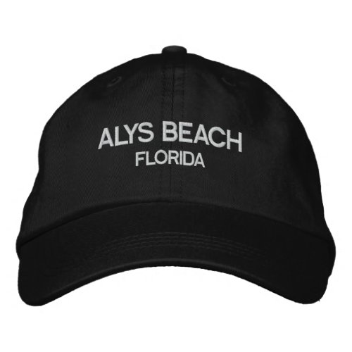 Alys Beach Florida Embroidered Baseball Hat