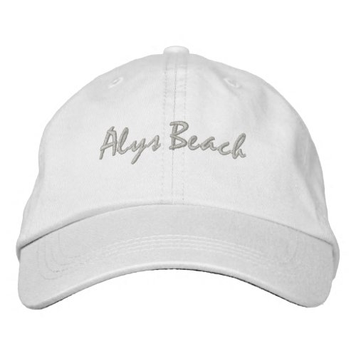 Alys Beach Florida Embroidered Baseball Hat