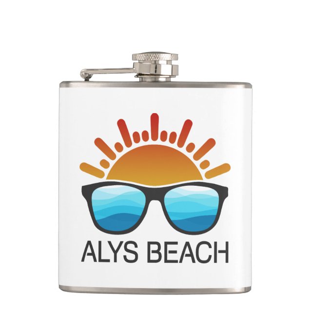 Alys Beach Sunglasses Flask (Front)