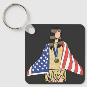 Alysa-Liu: The World Champion Keychain