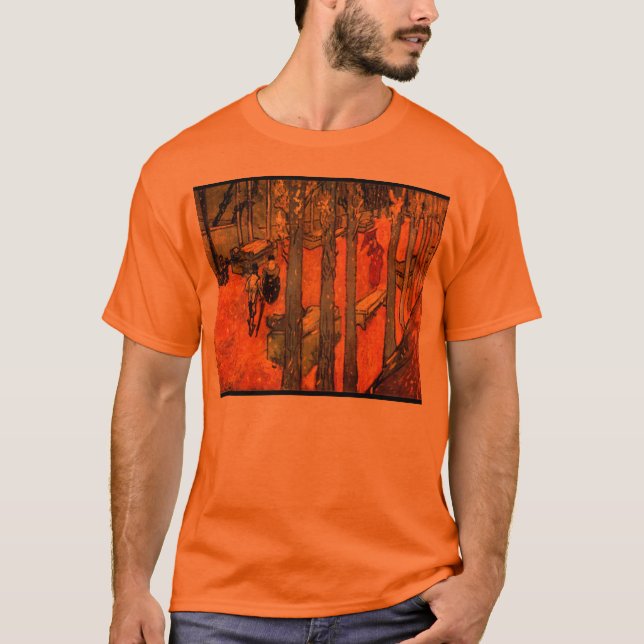 Alyscamps by Vincent Van Gogh T-Shirt (Front)