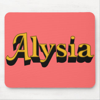 Alysia Mousepad
