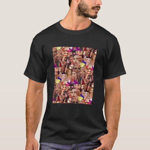 Alyssa Edwards Collage  Graphic T_Shirt