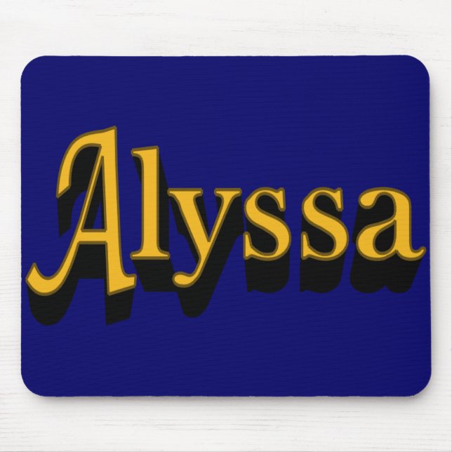 Alyssa Mousepad (Front)