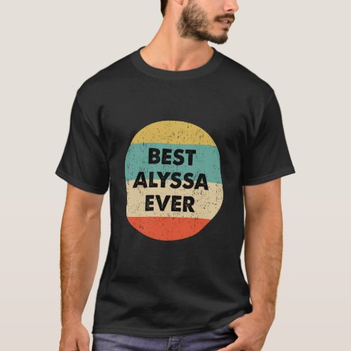 Alyssa Name Gift T_Shirt