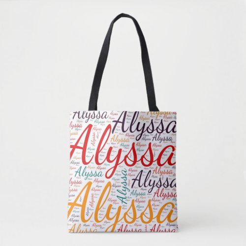 Alyssa Tote Bag