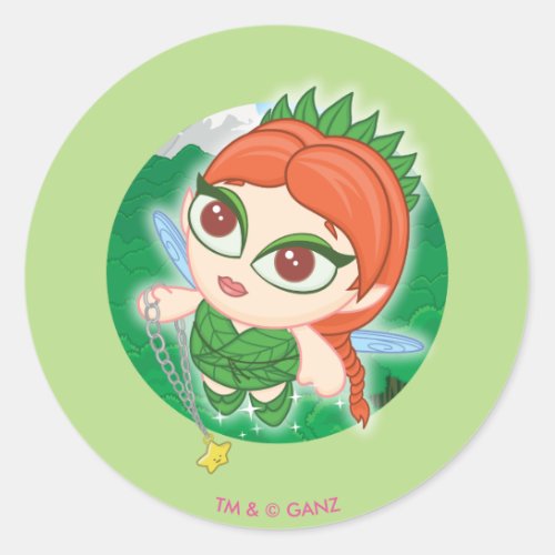 Alyssas Magical Forest Classic Round Sticker