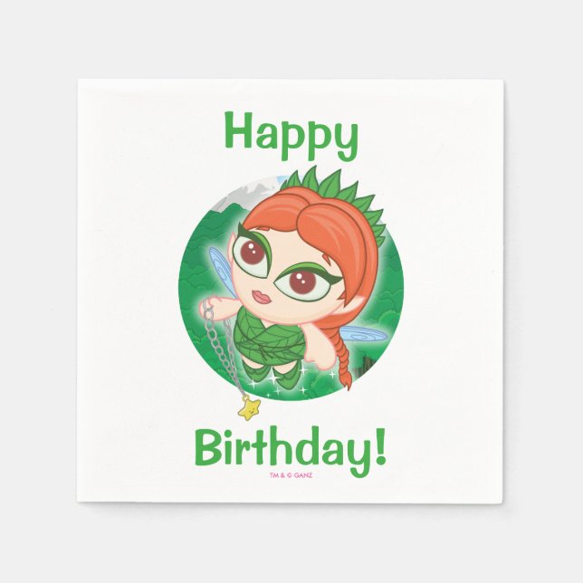 Alyssa's Magical Forest Paper Napkins (Front)