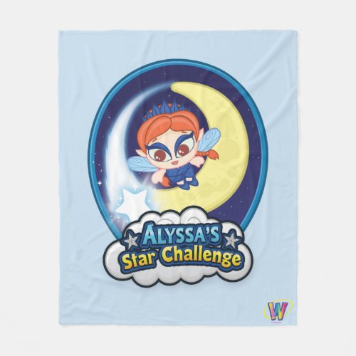 Alyssas Star Challenge Fleece Blanket