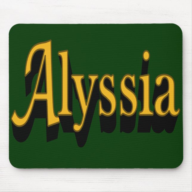 Alyssia Mousepad (Front)