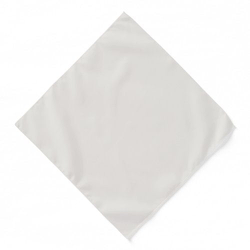 Alyssum White Solid Color Light Neutral Colors Bandana