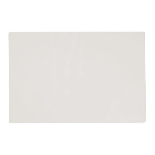 Alyssum White Solid Color Light Neutral Colors Placemat