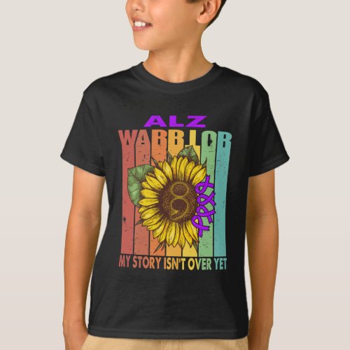Alz Warrior My Story Isnt Over Yet Active  T_Shirt