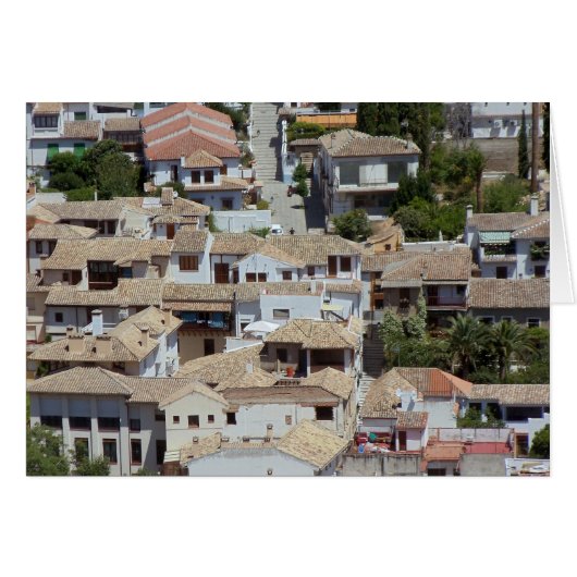 Alzabin, Granada, Spain Cards (Front Horizontal)