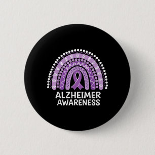 Alzheimer Awareness Button
