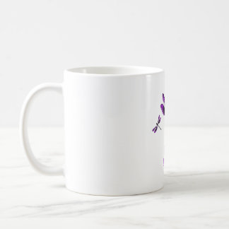 Alzheimer Awareness Dragonfly Gift Coffee Mug