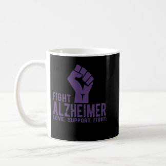 Alzheimer Awareness for Men, Fight ALZ Coffee Mug