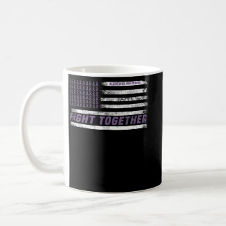 Alzheimer Awareness Month I Endalz Purple Ribbon E Coffee Mug