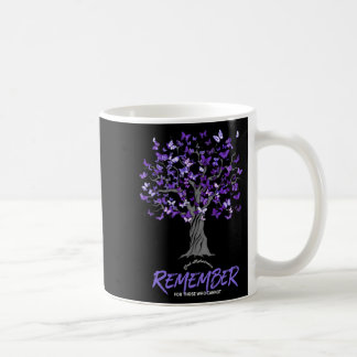 Alzheimer Awareness Tee For Men And Women Purple B Coffee Mug