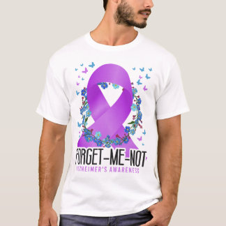 Alzheimer Dementia Forget-Me-Not Alzheimer's T-Shirt