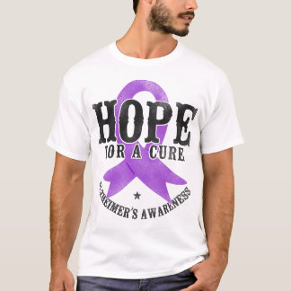 Alzheimer Dementia Hope For A Cure Alzheimer's T-Shirt