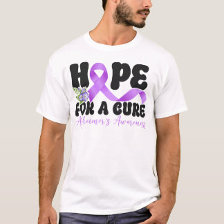 Alzheimer Dementia Hope For A Cure Alzheimer's T-Shirt